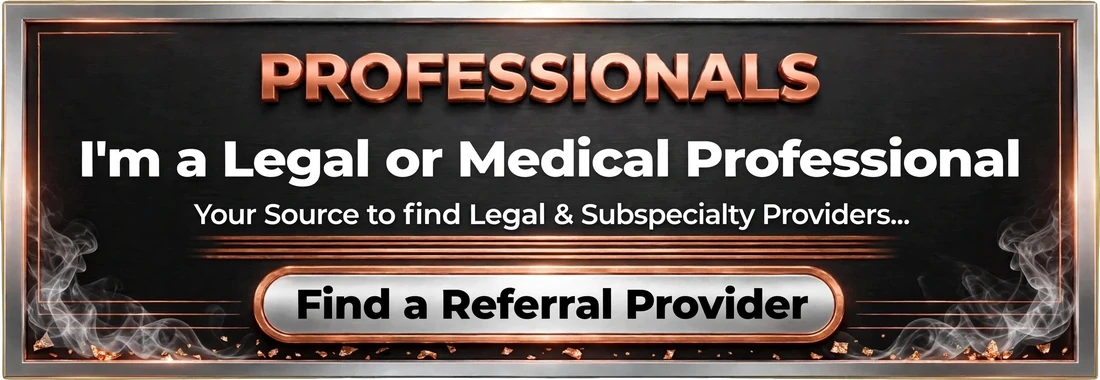 Legal or medical professional, find a referral provider